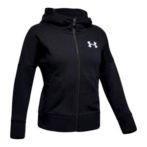 Under Armour Big Girls Rival Full-Zip Fleece Hoodie‎ Size YMD/M